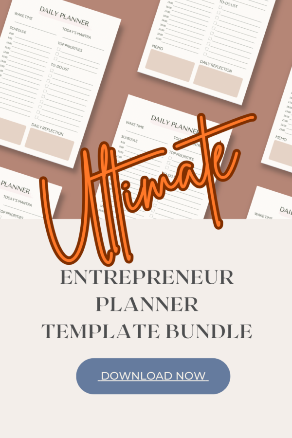 Entrepreneur Planner Digital (D1)