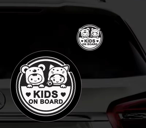 Baby In Car | Mom In Car | Kids On Board Decal (A.1)